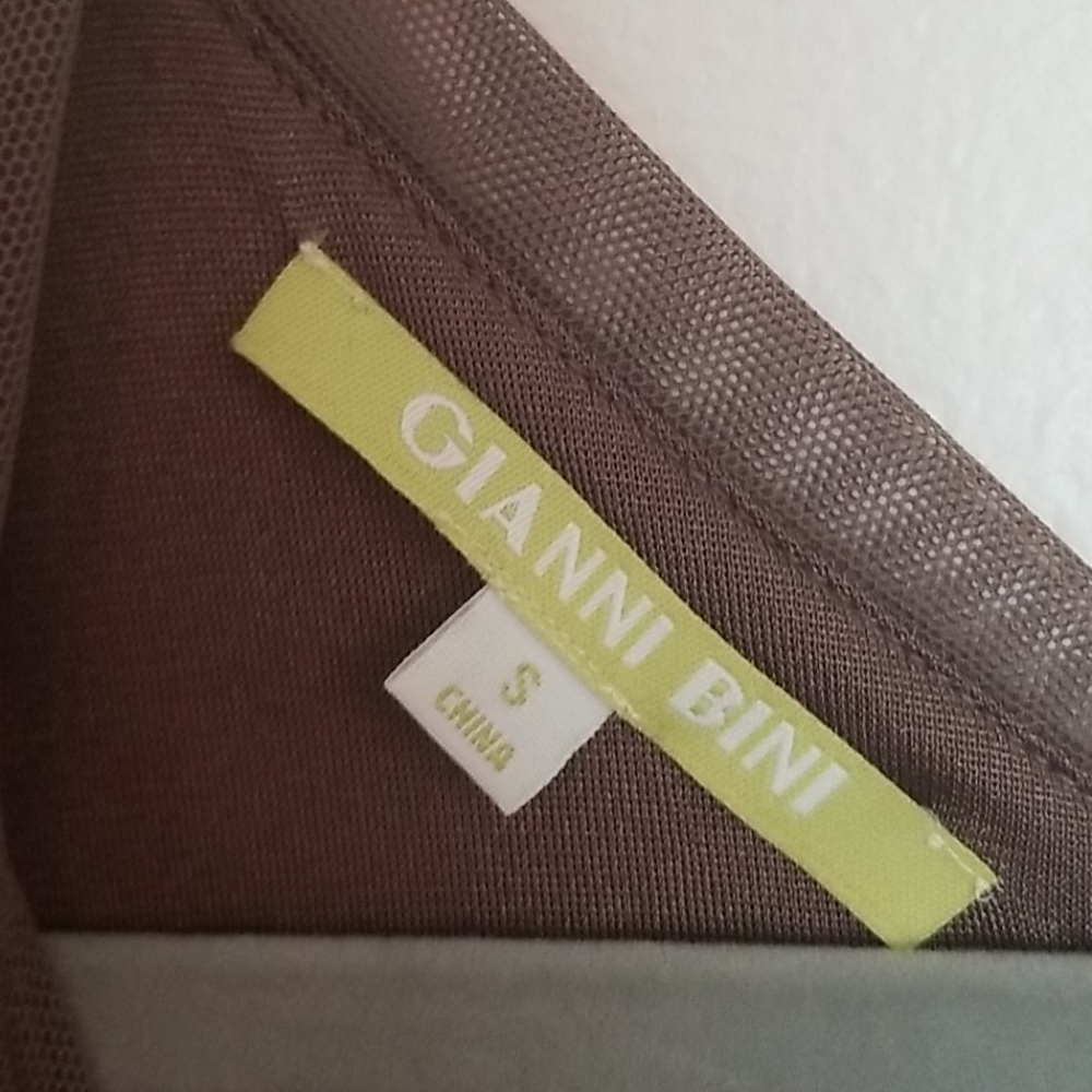 Gianni Bini Tan Fitting Dress - Picture 7 of 8